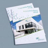 Brochures and Newsletters, Cork Design Upper Case
