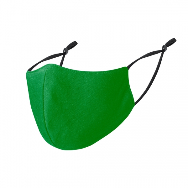 2 layer adjustable reusable face mask green - 2 Layer Adjustable Face Mask