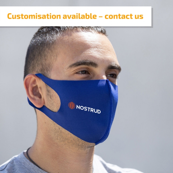 stretch fabric reusable face mask custom1 - 1 Layer Reusable Face Mask