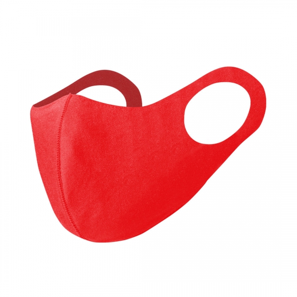 reusable face mask red