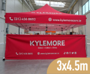 3x4.5 custom gazebo car sales