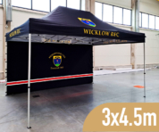 3x45 custom gazebo sports club