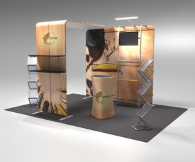 example 12 - Fabric Display Pop Ups