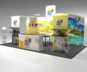 example 13 - Fabric Display Pop Ups