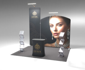 example 2 - Fabric Display Pop Ups