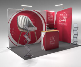 example 3 - Fabric Display Pop Ups