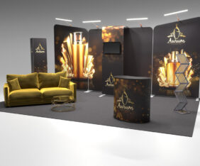 example 7 - Fabric Display Pop Ups