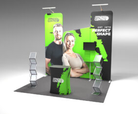 example 8 - Fabric Display Pop Ups